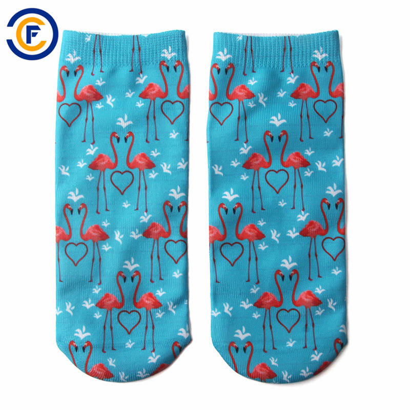 Customized 3D Printing Polyester Elastane Socks