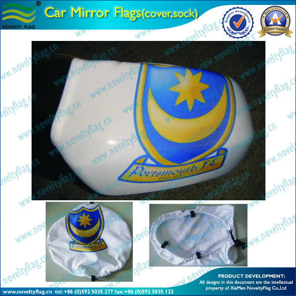 Custom Printed Car Side Mirror Flag Cover (M-NF11F14009)