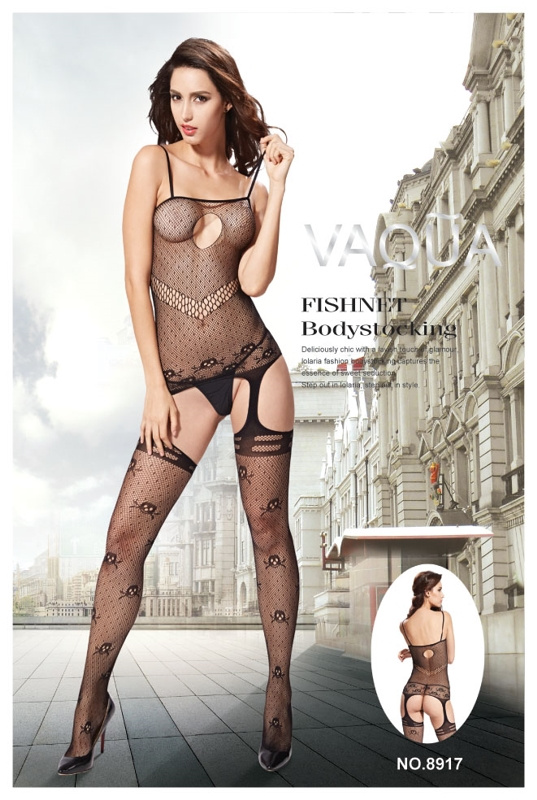 Fishnet Bodystocking with Hollow out Design 8917