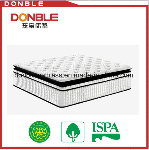 High End Euro Pillow Top Foam Mattress Rolled in a Box
