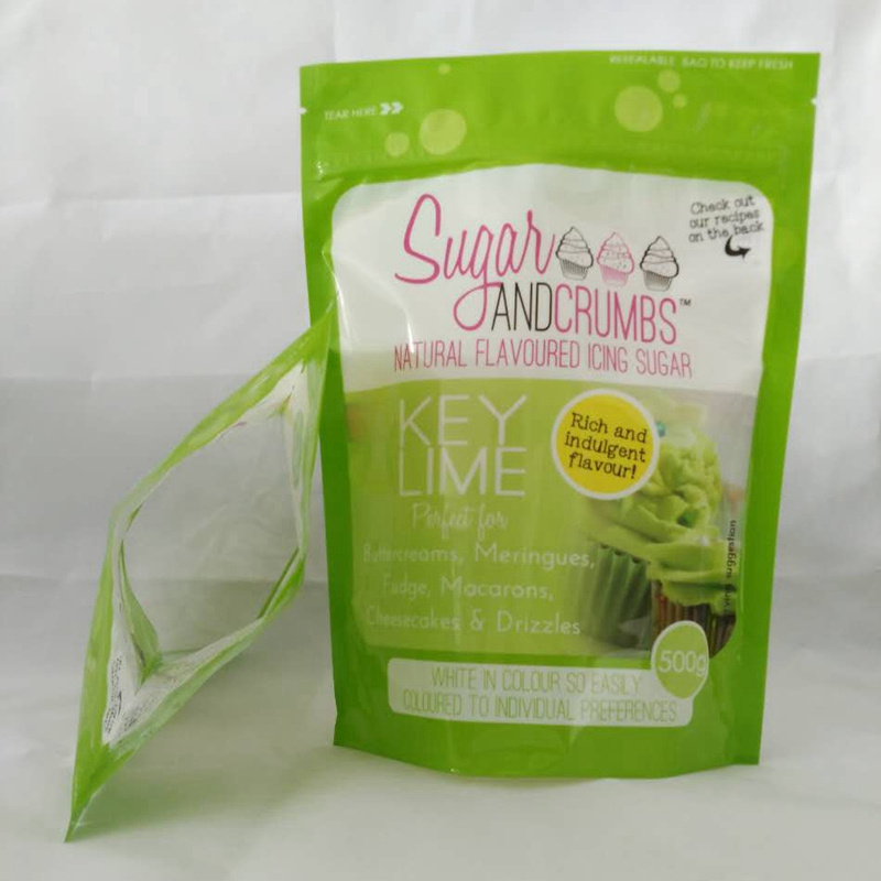 Customized Resealable Powder Packaging Zipper Bag