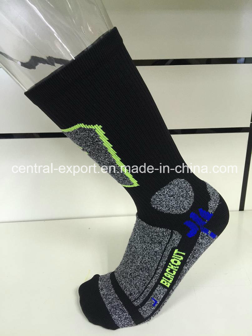Customized Men Cotton Nylon Elastane Trekking Socks