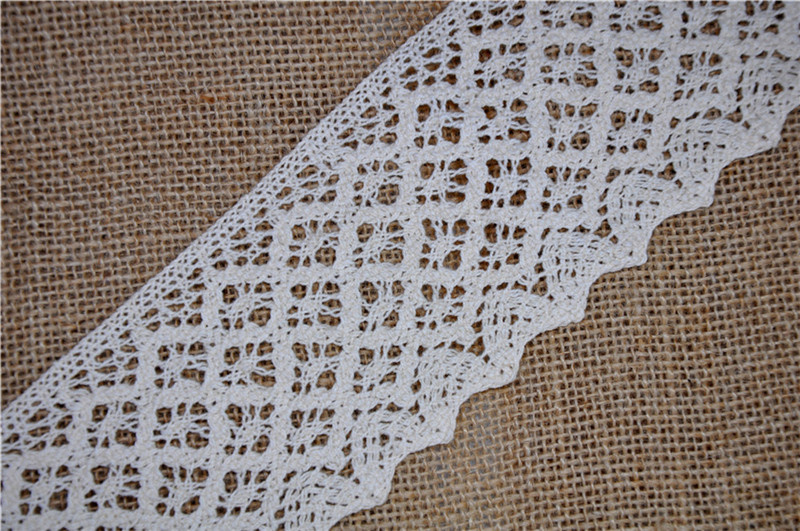 Hot Selling New Design Cotton Crochet Lace for Hometextiles