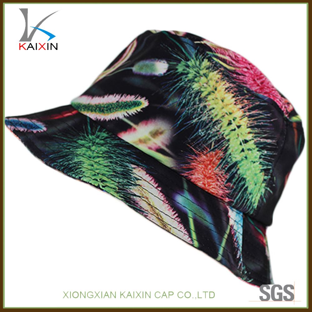 Custom Sublimation Printing Cheap Bucket Hats Caps