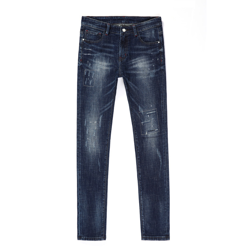 New Fashion Broken Washing Jeans with Special Design for Man (HDMJ0008-17)