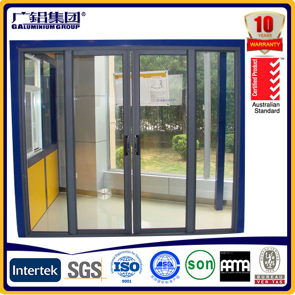 Aluminium Sliding Door with Mosquito Net (2 / 3/ 4 tracks)
