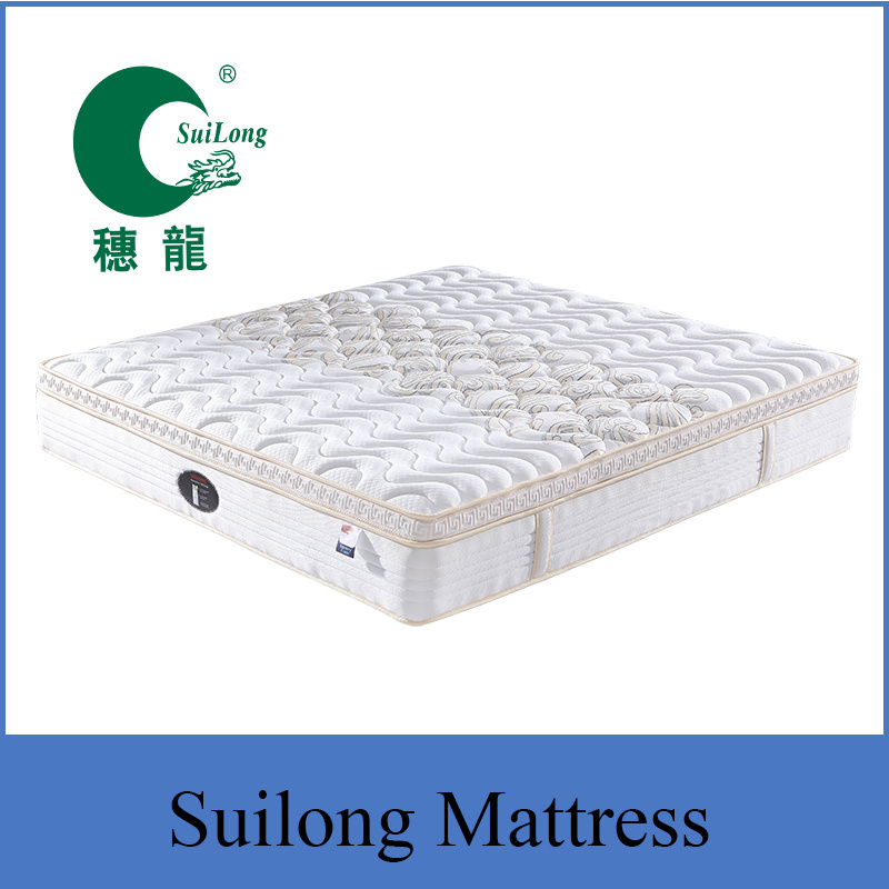 SL1609 Euro Top Memory Foam and Spring Mattress