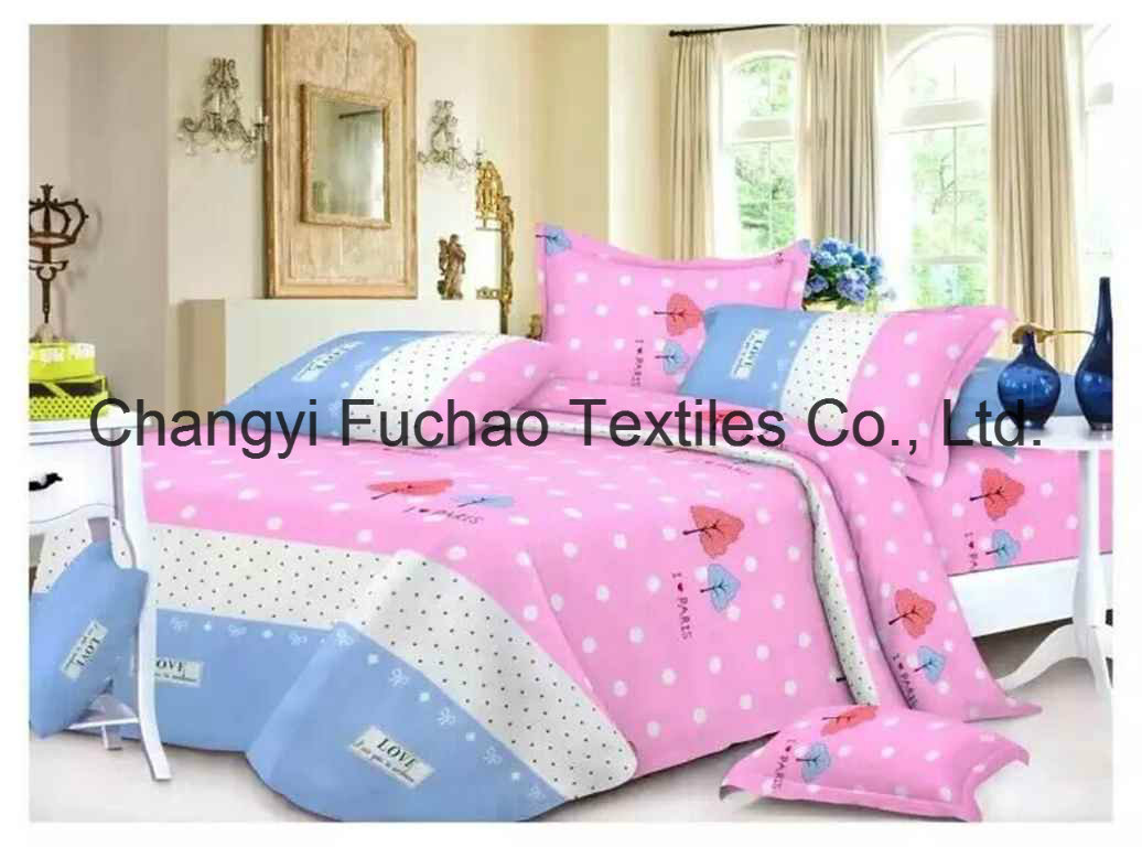 Printed Pattern Queen Fitted Bedspread Patchwork Bedding Set