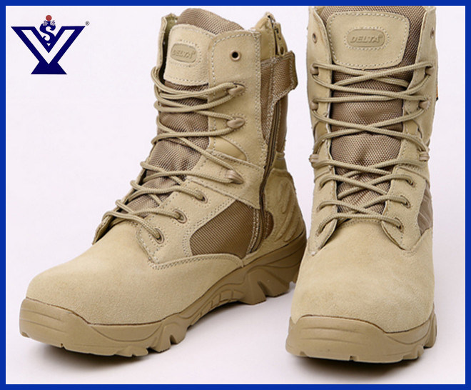 Military Tactical Desert Boots with High Quality (SYSG-240)