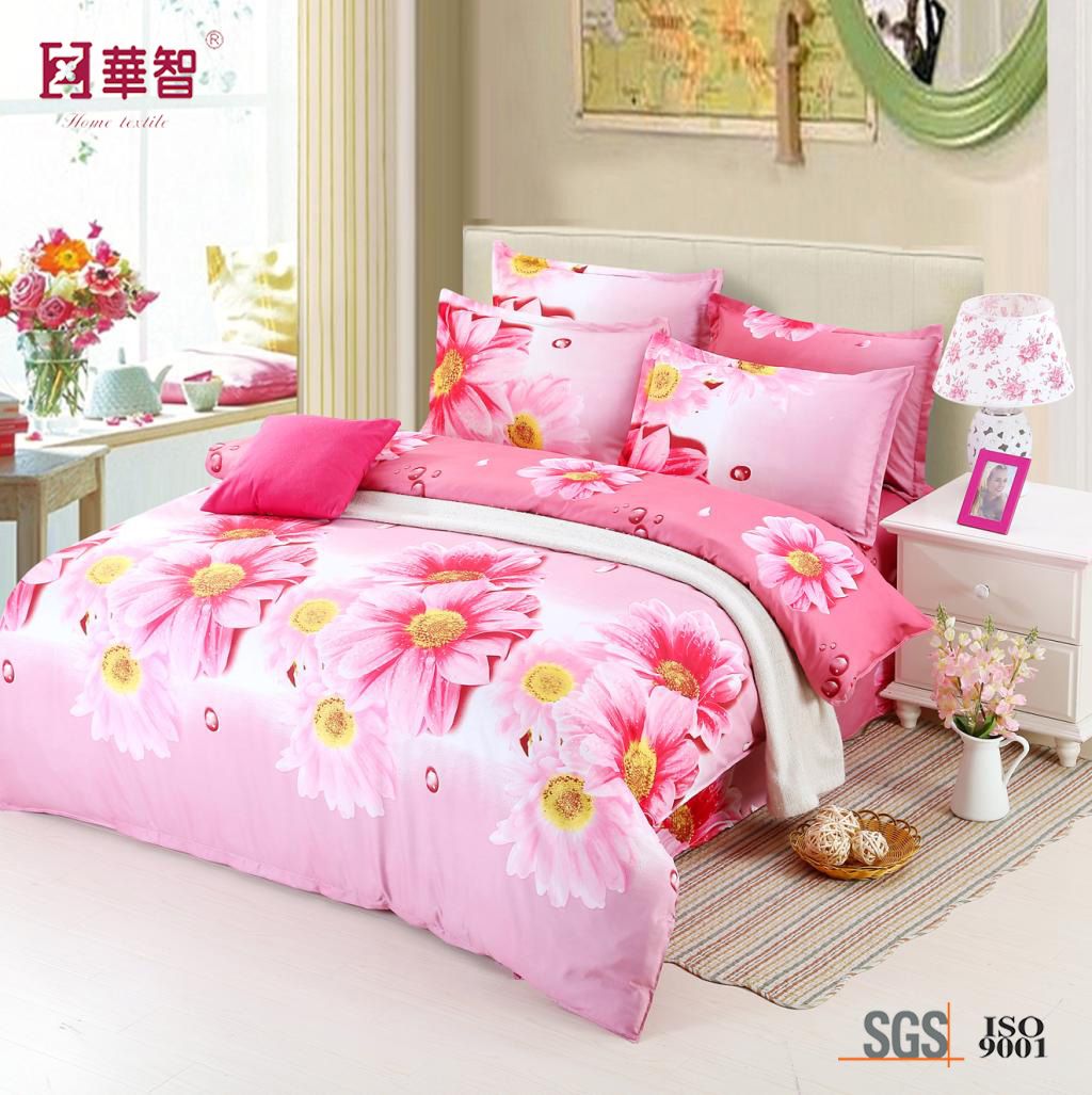 Reactive Printed 3D Bedding Sets