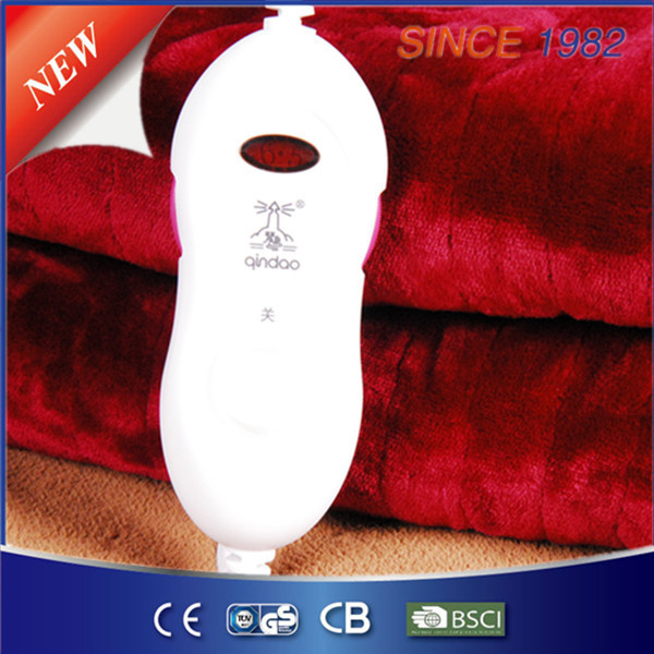 10 Heat Settings Comfortable Heated Throw Blanket with Auto Timer