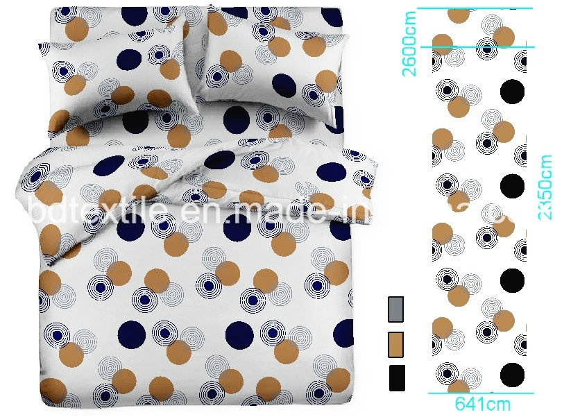 Bedding Fabric 100% Polyester Microfiber Fabric in Rolls