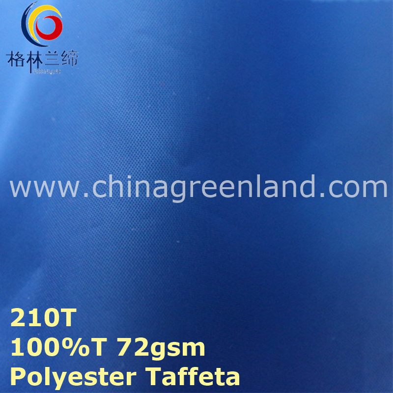 PU Polyester Waterproof Coating Fabric for Raincoat Jacket (GLLML270)