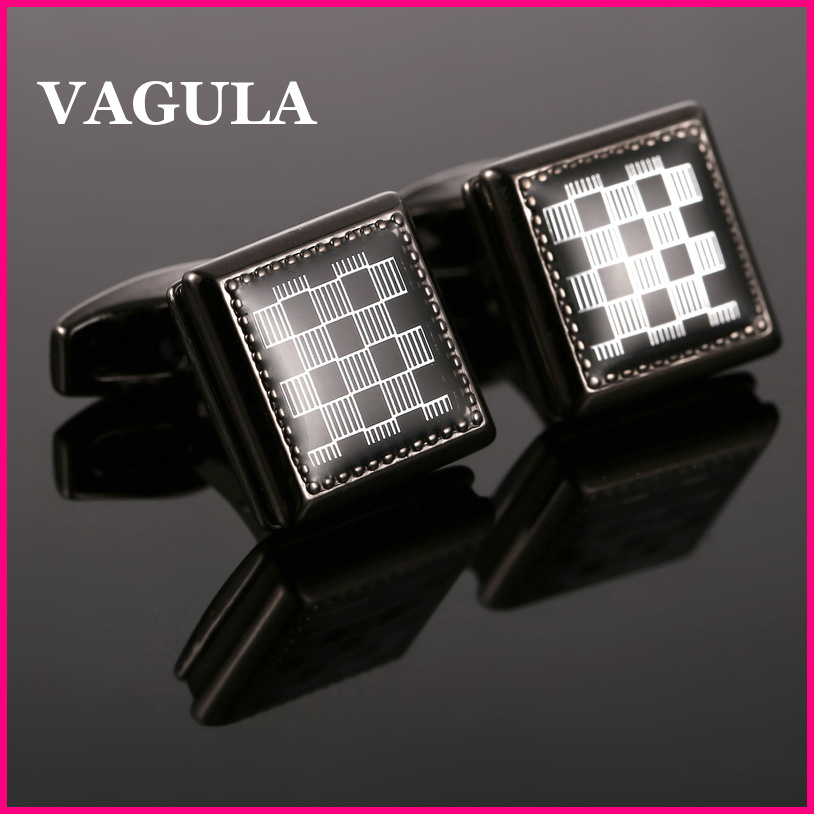 VAGULA French Check Gemelos Cufflinks (L51469)