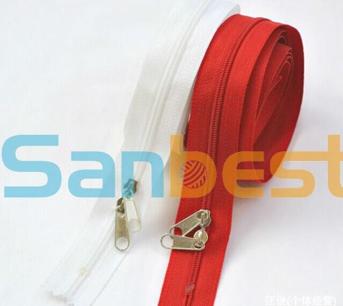 Nylon Zipper with 2 Way Closed End