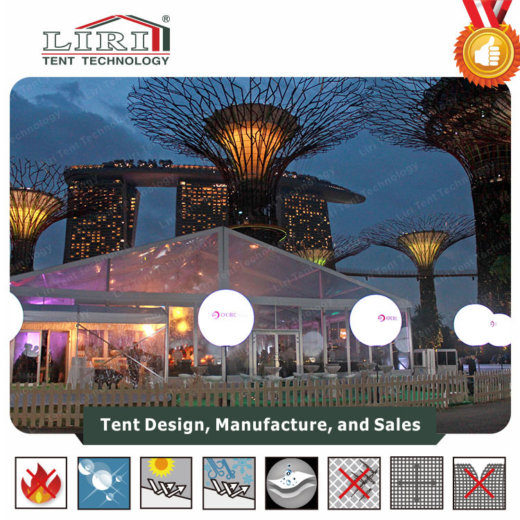 Transparent Outdoor Party Tent for 500 People