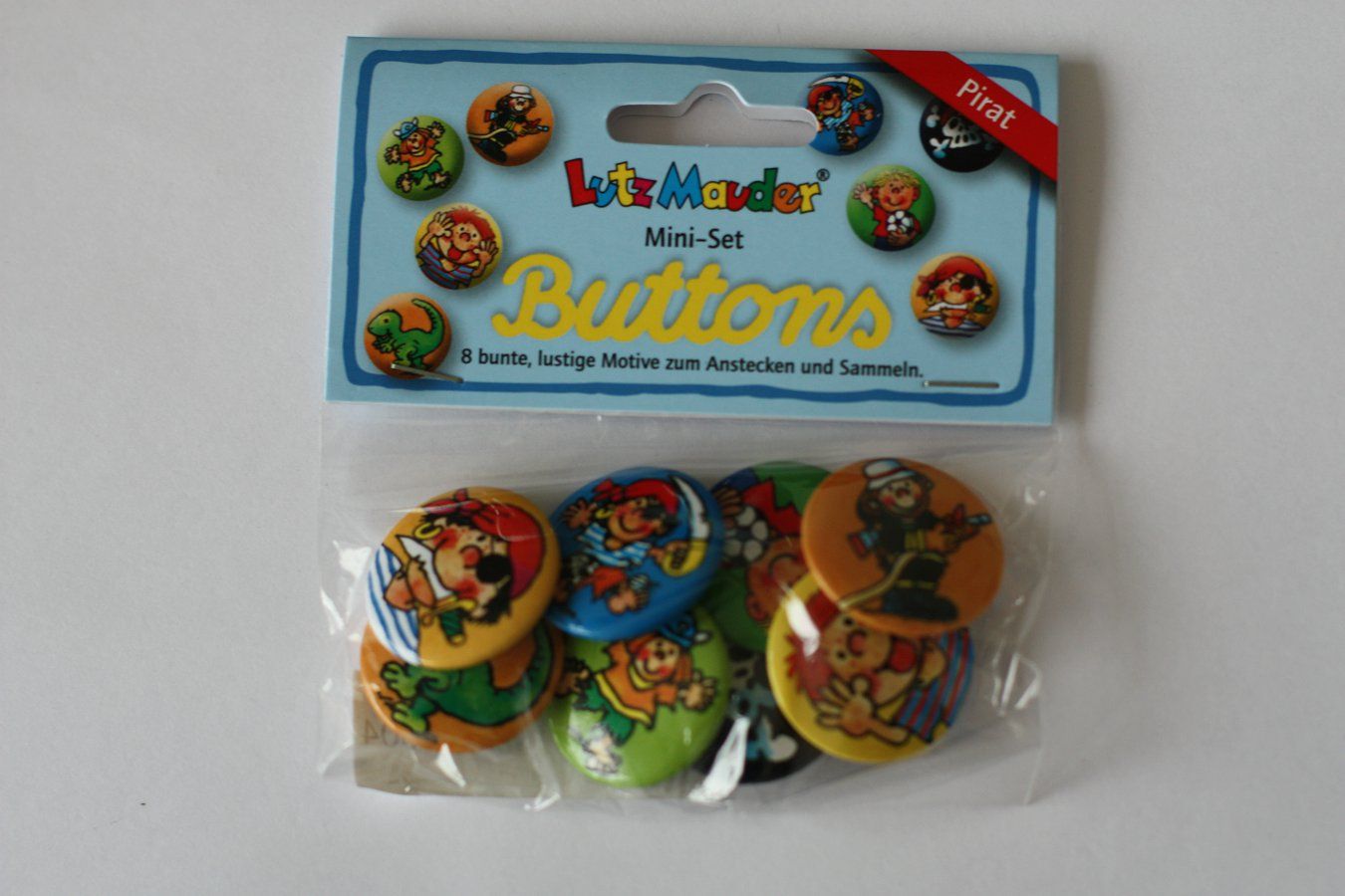 Cartoon Button for Promotion Printing Tin Badge (HY-MKT-0020)