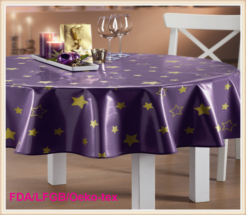 PEVA Tablecloth with LFGB and Okotex 100