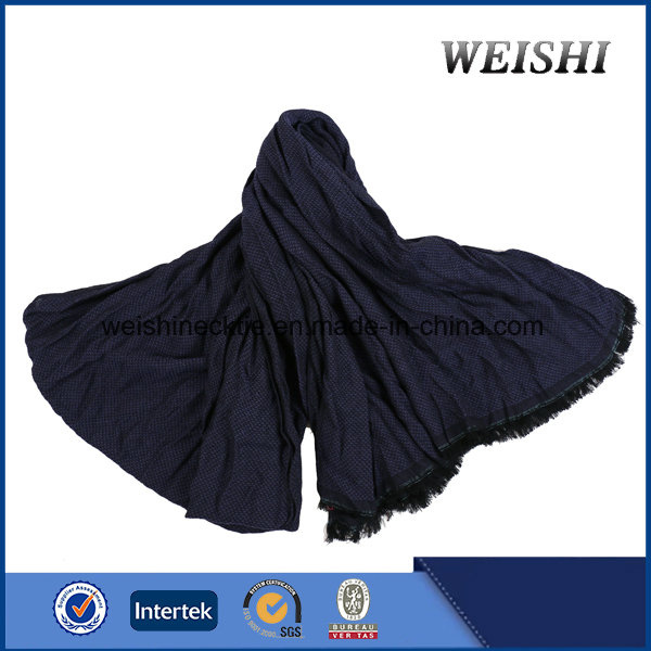 (WM2-3/4) High Quality 20% Wool 80% Modal Wowen Scarf