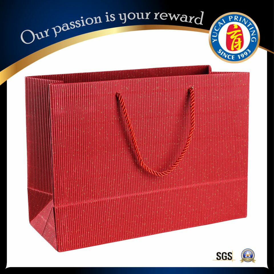 Carrefour Corrugated Paper Bag Shopping Bag