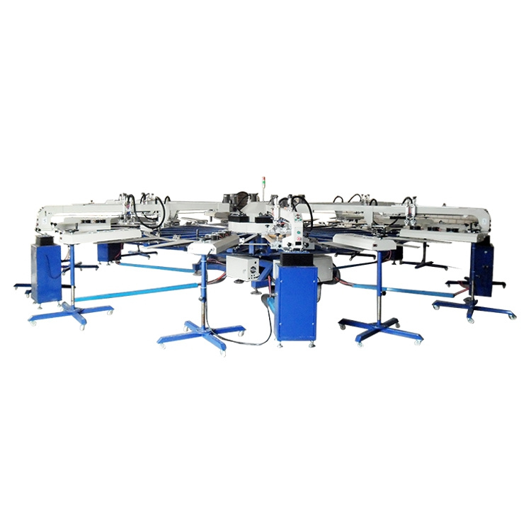 Fabric Slik Screen Printing Machine for Cloth