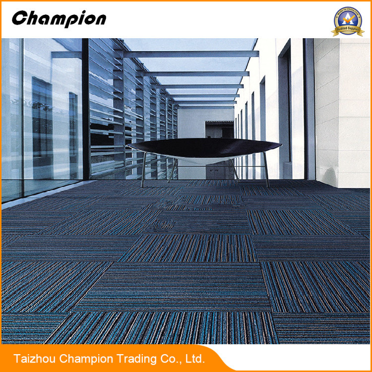 50X50cm Commercial PVC Office Carpet Tiles on Sale, Durable High Quality PVC Backed Carpet Tile Nylon 50*50