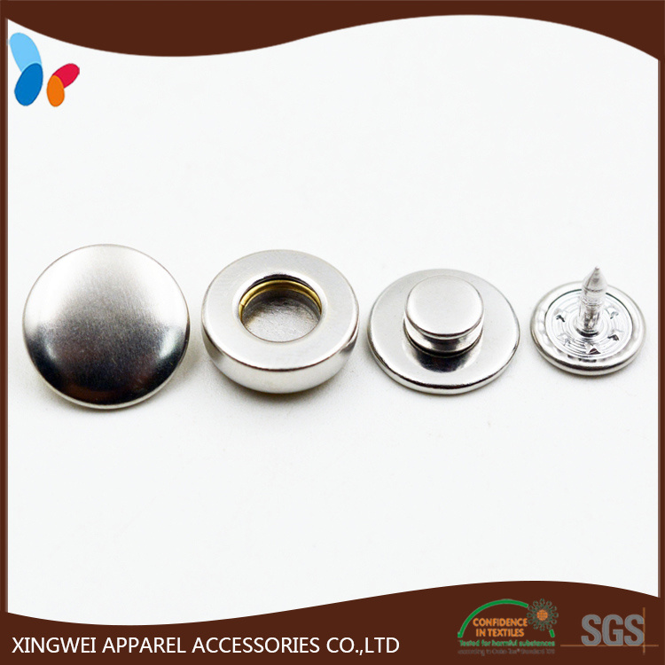 Custom Metal Overcoats Snap Button