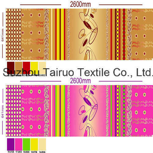 Pigment Printed Bedsheet of 100% Poly Microfiber Pongee Fabric