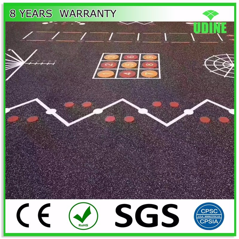 Waterproof EPDM 10% Color Flecks Gym Rubber Mats
