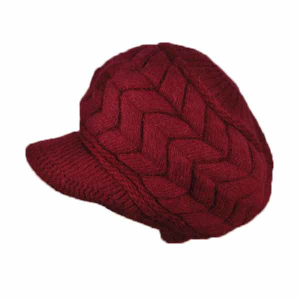 Visor Beanie Knitting Pattern