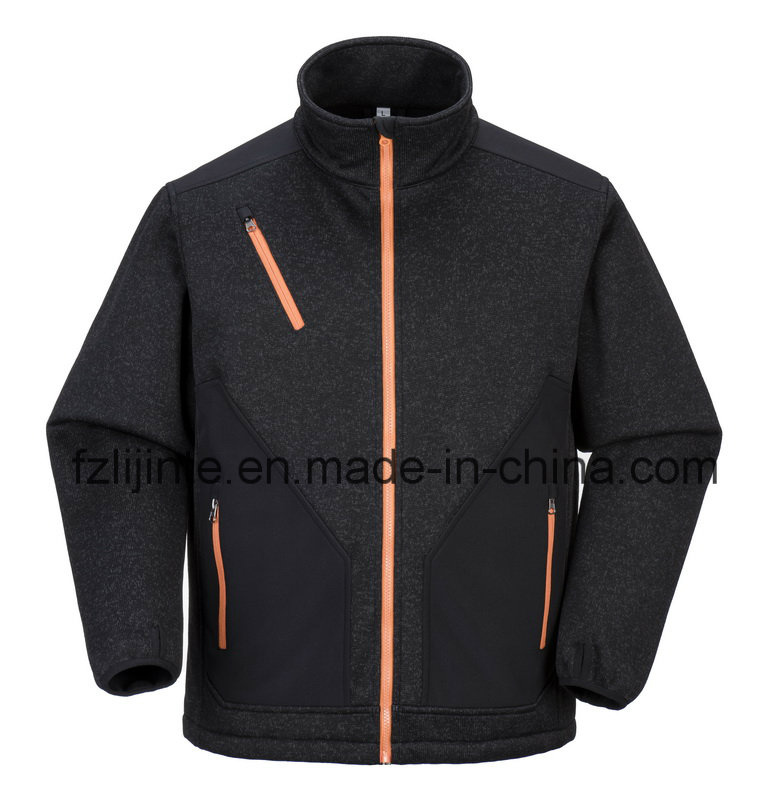 Men's Knitted Working Jacket Polyester Workwear