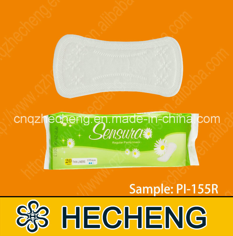 Disposable Women Panty Liner for Daily Use (PI-155R)