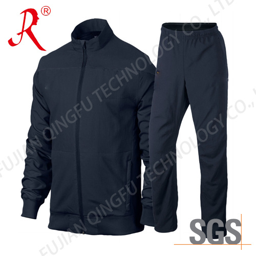 Professional Black Color Track Suit for Men (QF-S650)