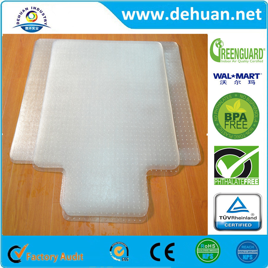 PVC Chair Mat for Carpet Floors, High Pile - 36