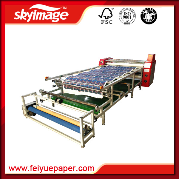 500*1900mm Roll to Roll Heat Transfer Machine for Sublimation Printing