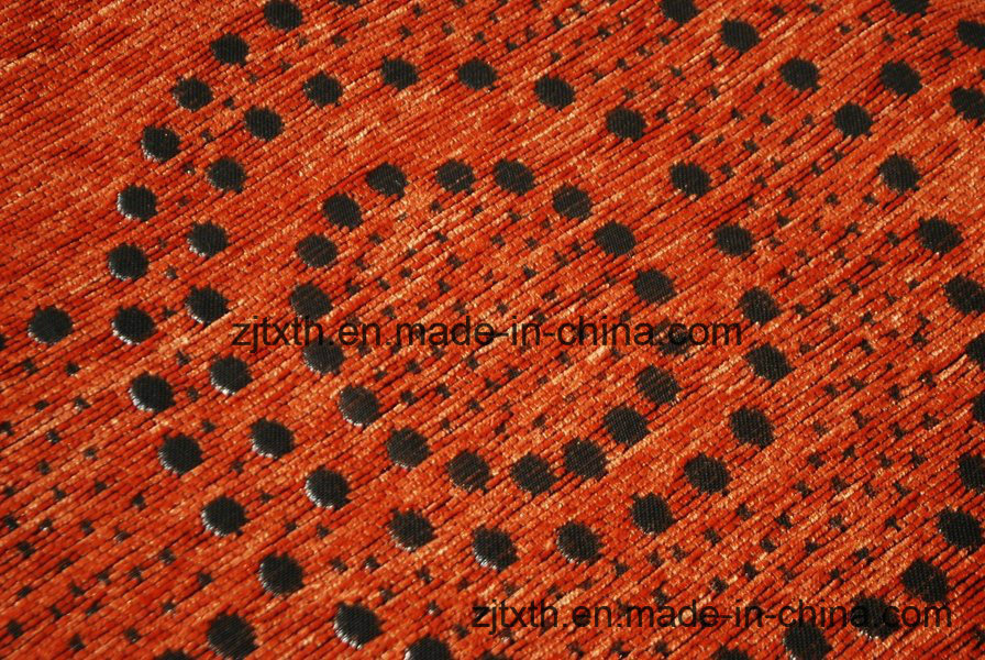 Polyester Chenille Fabrics for Sofa with Various Colors and Patterns