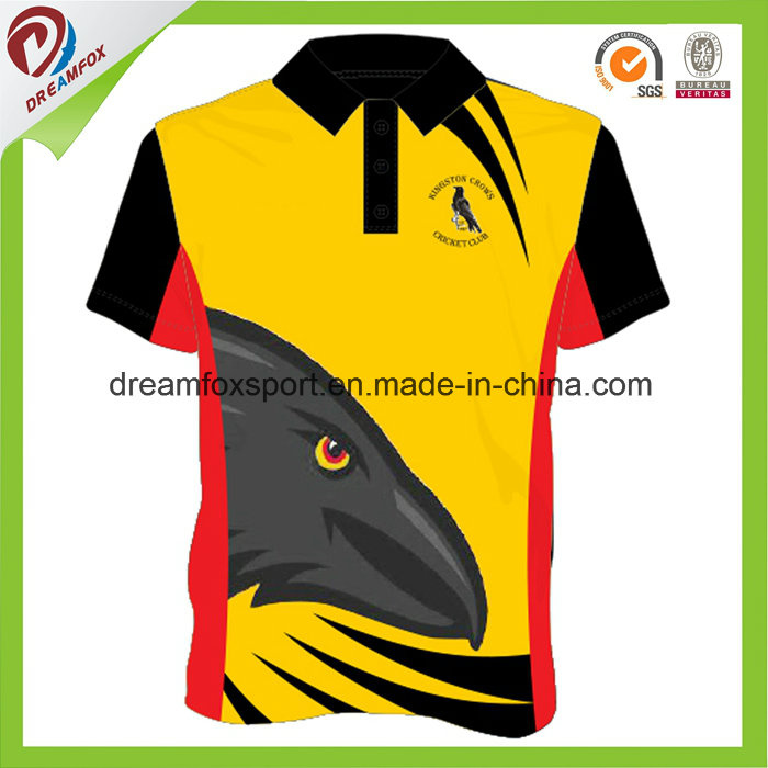 International Digital Printing New Design Blank Sublimation Cricket Jersey