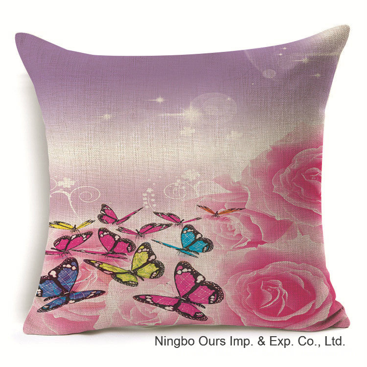 Back Cushion /Print Flax Cushion /Car Cushion /Sofa Cushion/Throw Pillow Case/Wholesale