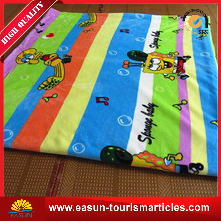 Custom Cheap Beach Blanket Plaid Fleece Blanket 100% Polyester Polar Blanket for Promotion