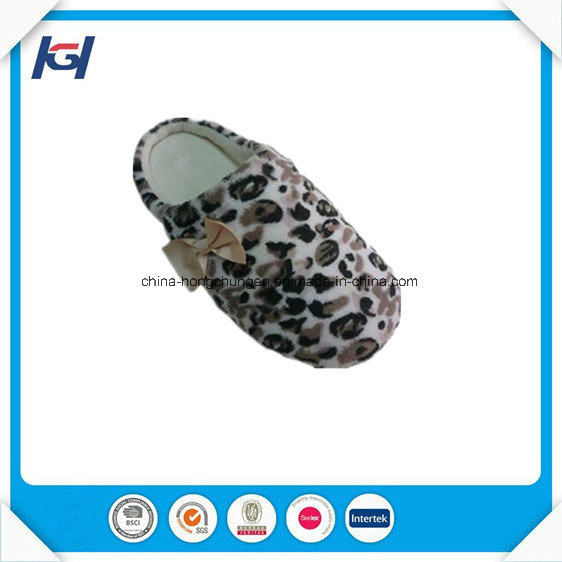 New Design Soft Warm Fleece Sleeping Slippers for Women