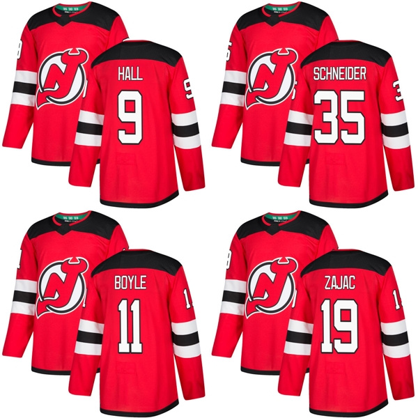 New Jersey Devils Taylor Hall Cory Schneider Brian Boyle Hockey Jerseys