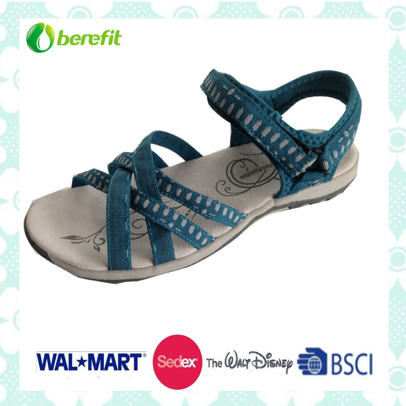 PU Upper and TPR Upper. Men's Sandals
