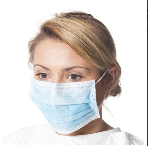 Disposable Isolation Pleated Non Woven Surgical Face Masks