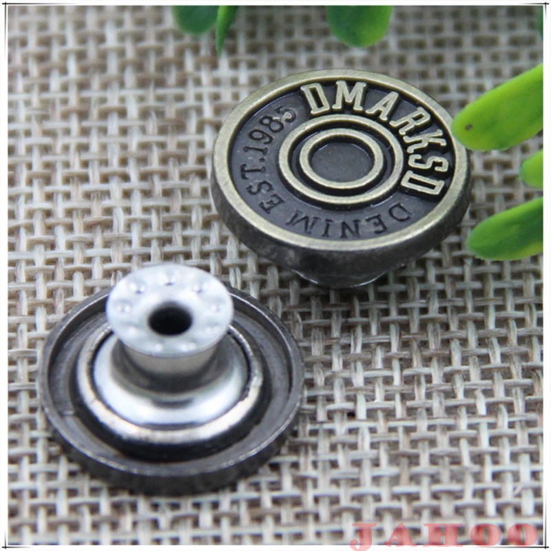 Jahoo Factory Metal Jeans Buttons