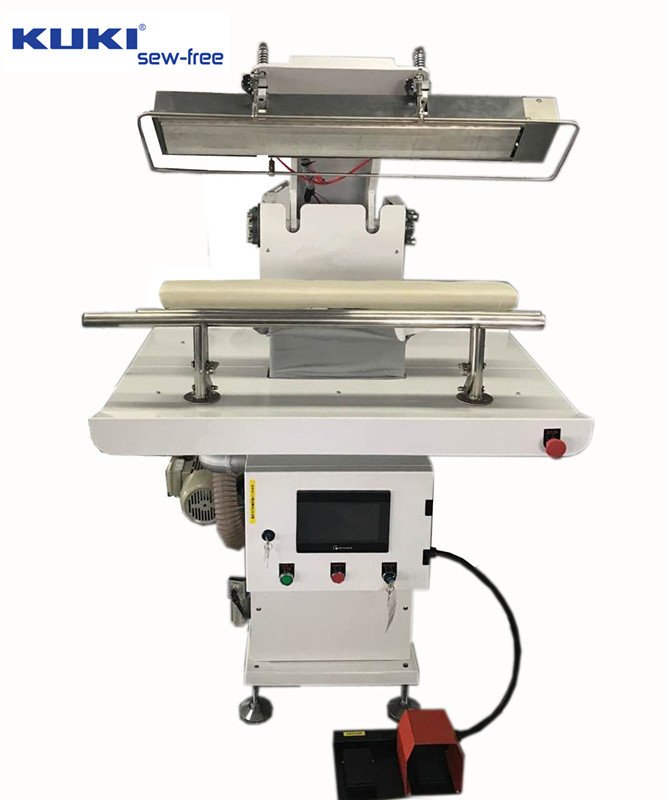 Placket Nipping Shirt Press and Ironing Machine