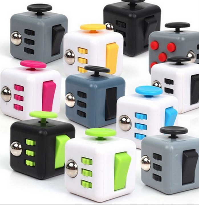 Fidget Cube Decompression Cube Resistant Anxious Uncompressing Dice Kids Toys