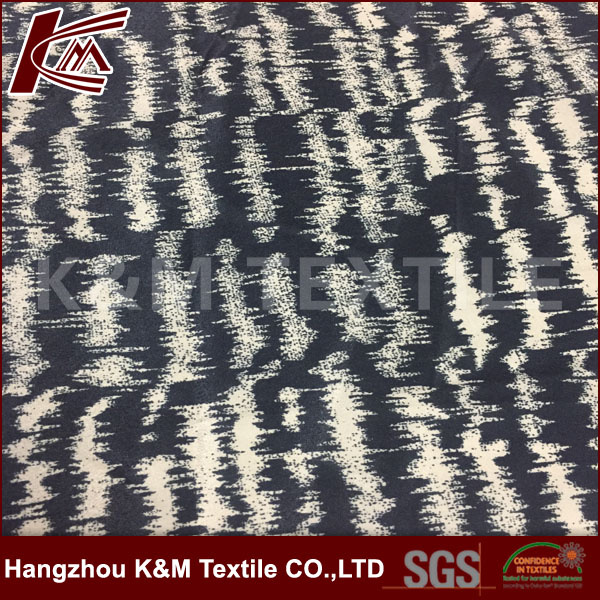 100% Polyester Printed 50d Polyester Fabric for Garment