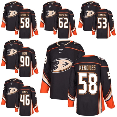 Anaheim Ducks Nic Kerdiles Maxime Comtois Jack Kopacka Hockey Jerseys