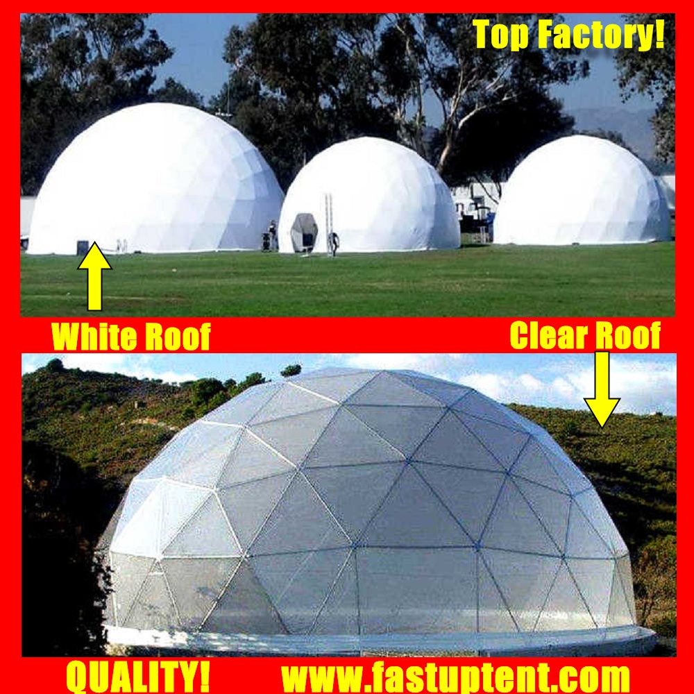 Popular Transparent Diameter 8m Geodesic Dome Tent for Party