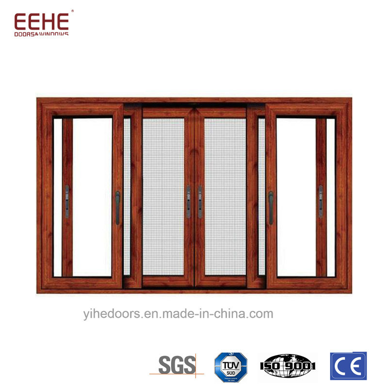 Hotsale Pictures Aluminum Window and Door with Mosquito Net Design